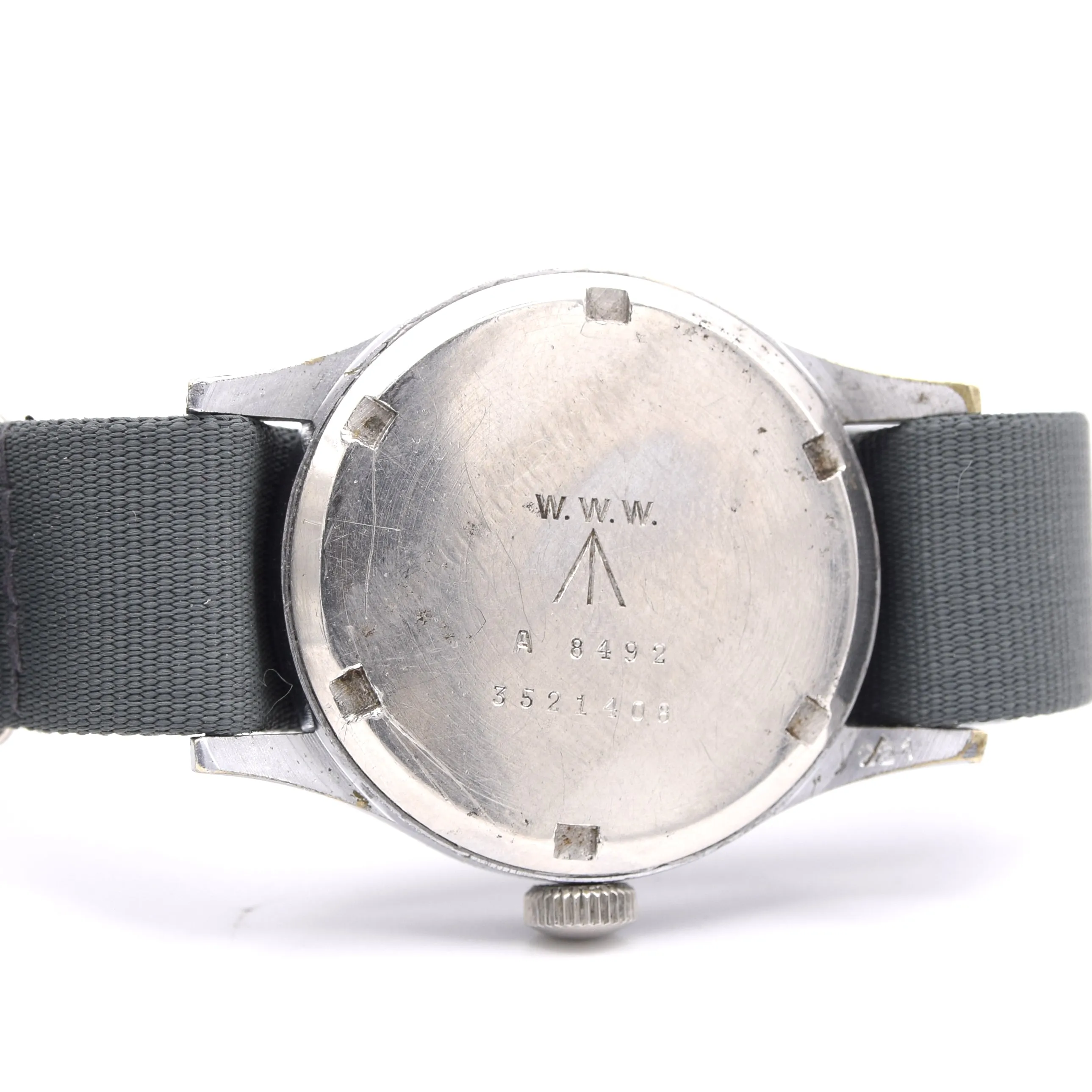 1945 Vertex watch co original British Military WWW Dirty Dozen Wristwatch Army issue