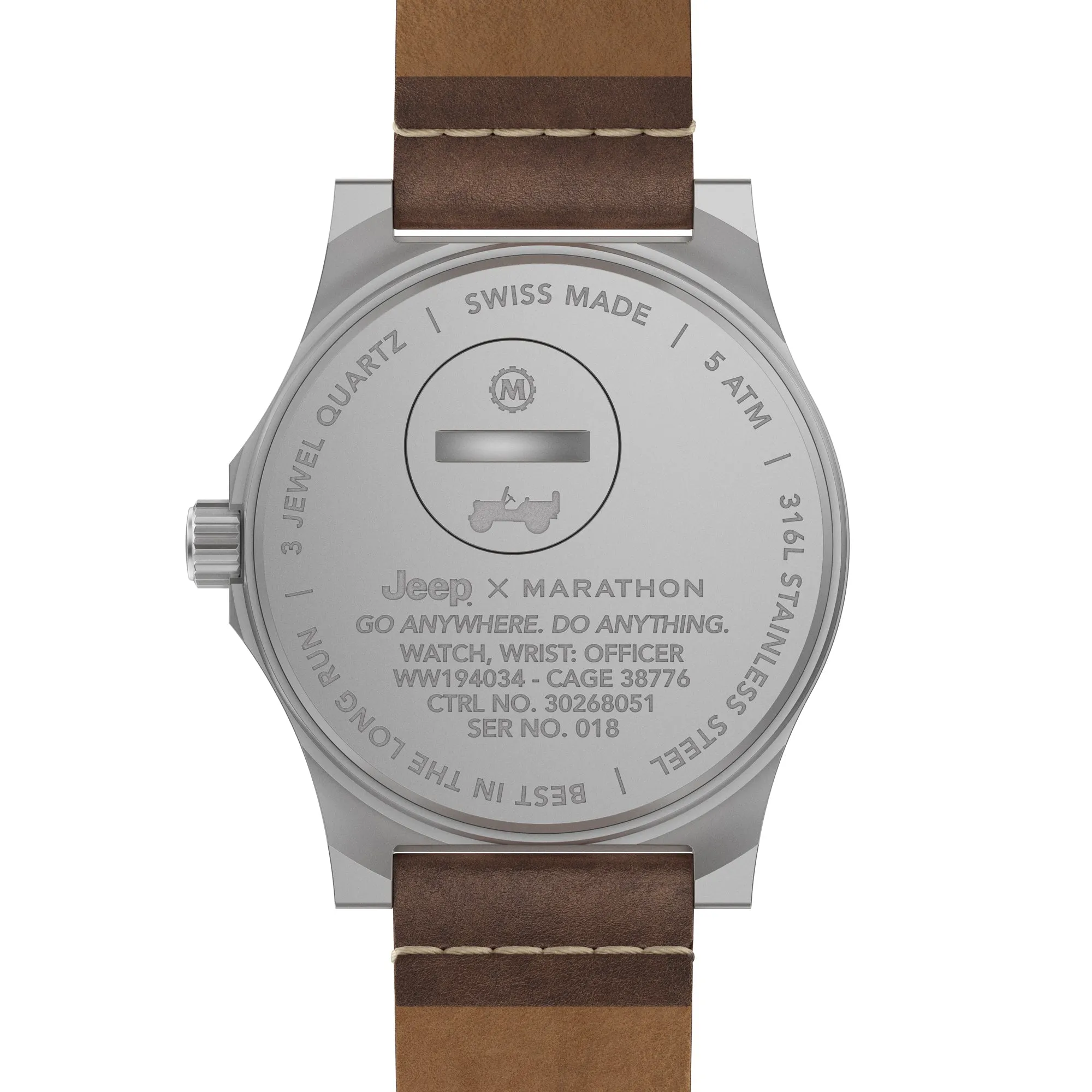 41mm Jeep® Willys SSGPQ (Officer's Quartz)