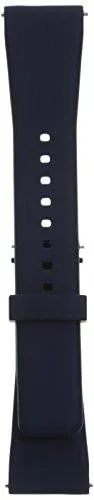 Access Bradshaw Navy Silicone Smartwatch Strap Mkt9002