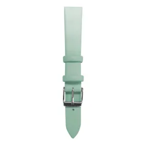 ARIES GOLD BABY GREEN AG-L0040-16 LEATHER STRAP