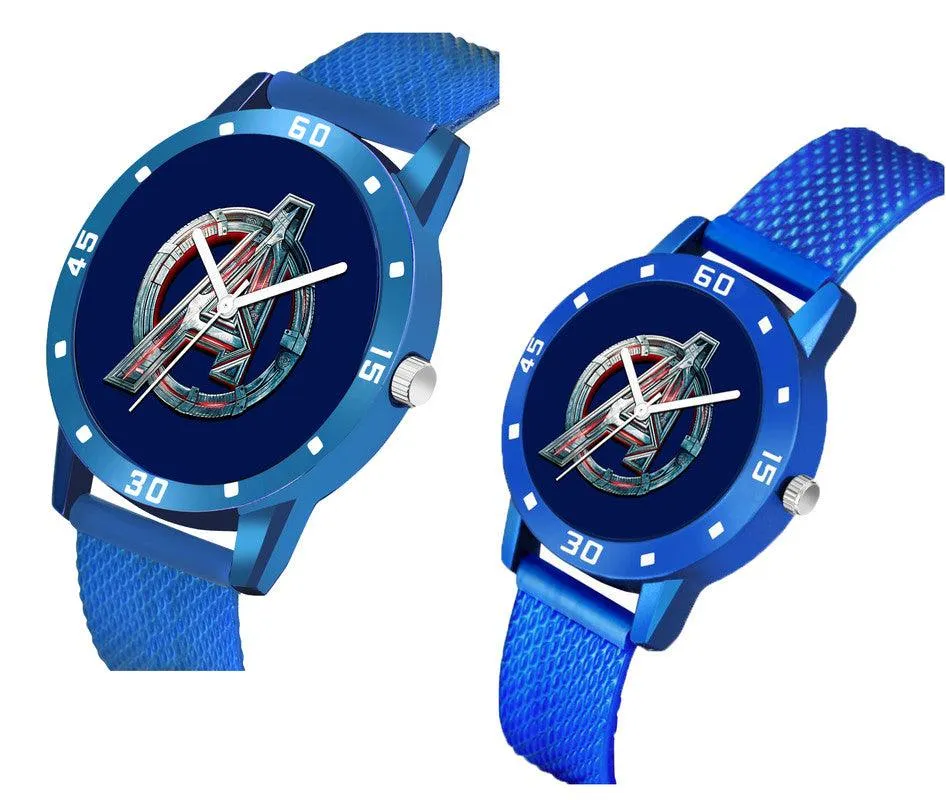 Avenger Dial PU Strep Couple Analog Watch - For Men & Women Analog Watch - For Couple