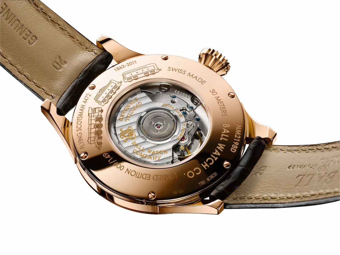 Ball Watch Company Trainmaster Flying Scotsman  Limited Edition