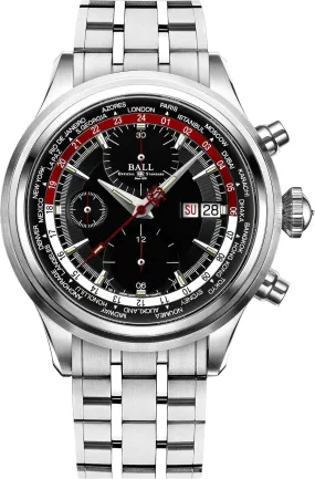 Ball Watch Company Trainmaster Worldtime Chronograph