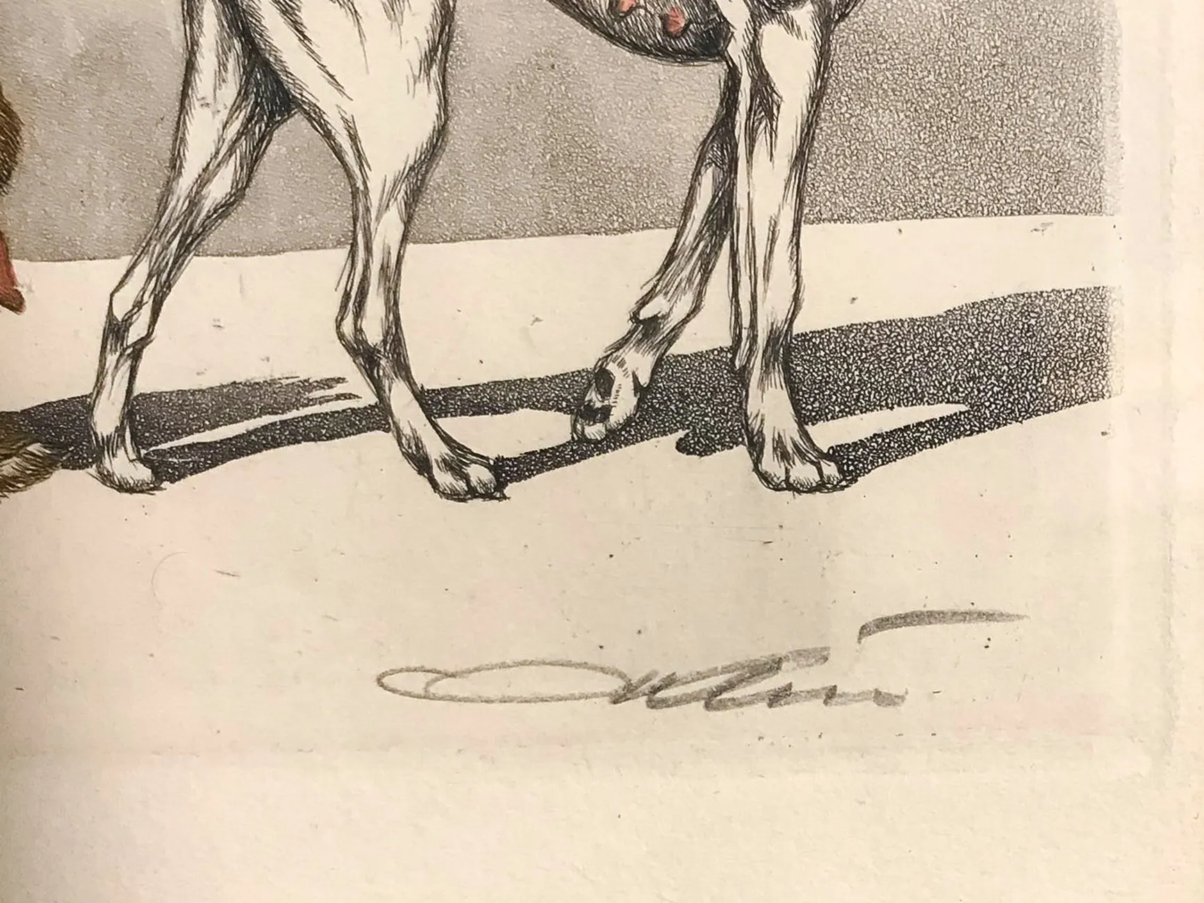 Boris O’klein “Sex Appeal!!” 1950s Hand Painted Etching - $5K APR Value w/ CoA!  