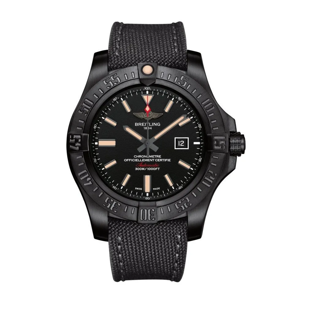 Breitling Avenger Blackbird Titanium 48MM Automatic Men's Watch V17310101B1W1