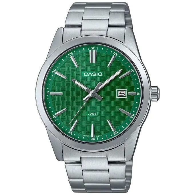 CASIO COLLECTION Mod. DATE CARBON LOOK DIAL - Green