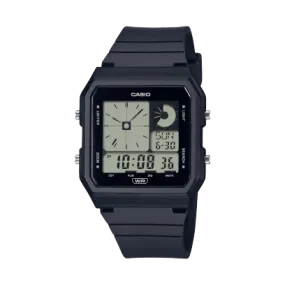 Casio  Unisex Watch Digital Display, Black Dial Black Resin Strap, LF-20W-1ADF