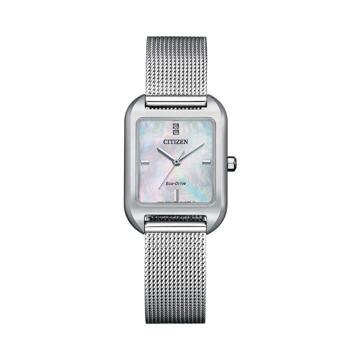 Citizen EM0491-81D - Ladies Square Dial Eco-Drive Dress Watch
