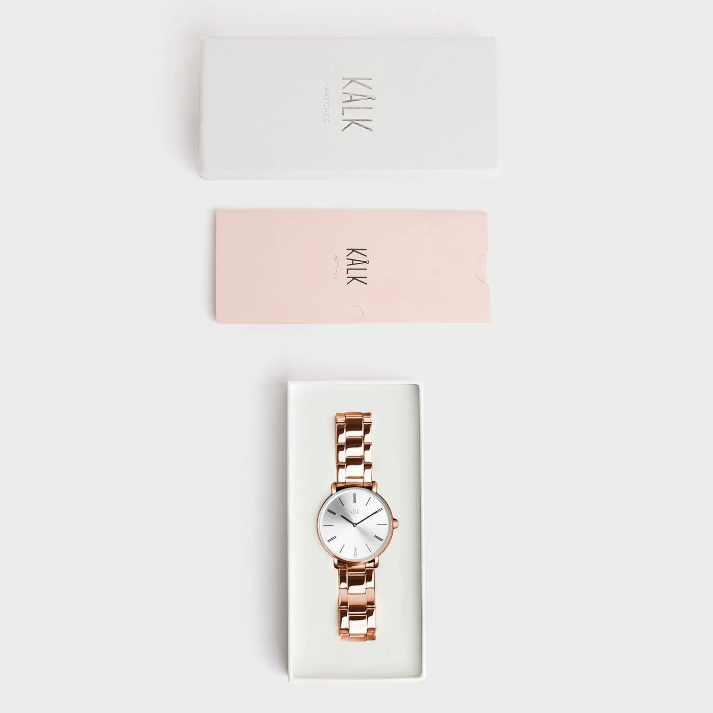 Classy Rose Gold / White Watch