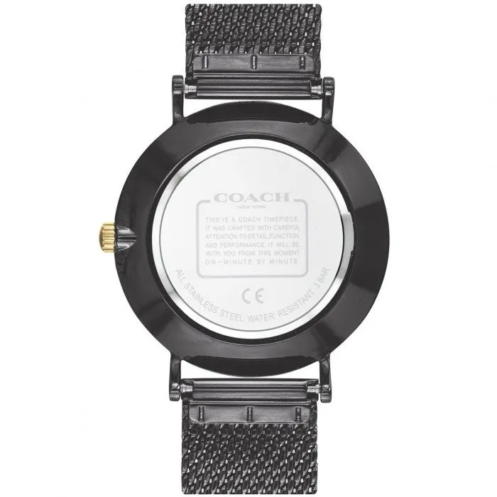 Coach Perry Black Mesh Strap Women's Watch 14503630