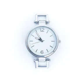 Cork face with Silver Watch head WA-001