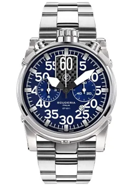 CT Scuderia BULLET HEAD SATURNO Swiss Made Chrono Mens Watch CWEG00619
