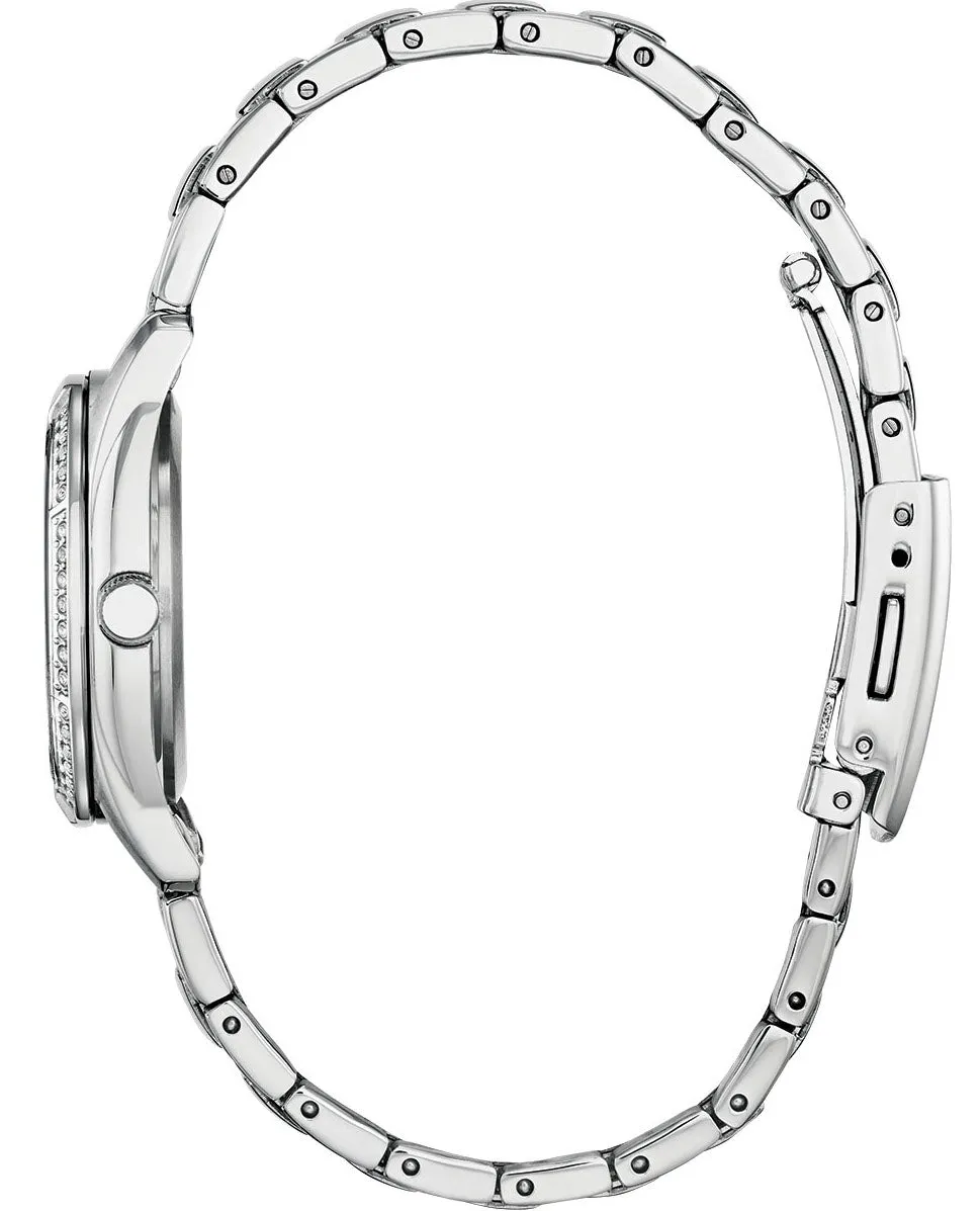 CTZ Watch Silhouette Crystal Eco Drive Ladies