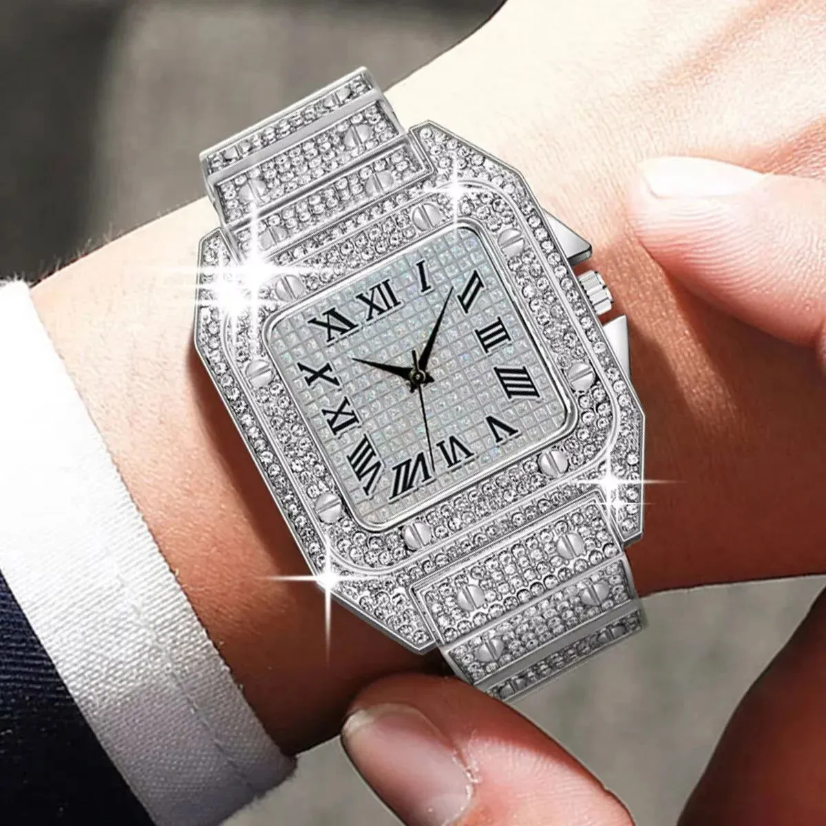 Diamond Women Watches Gold Watch Ladies Wrist Watches Luxury Brand Rhinestone Womens Bracelet Watches Female Relogio