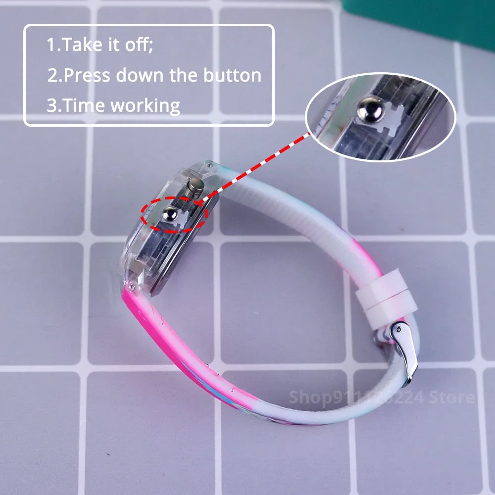 Disney Princess Elsa Watches for Girls, Silicone Strap