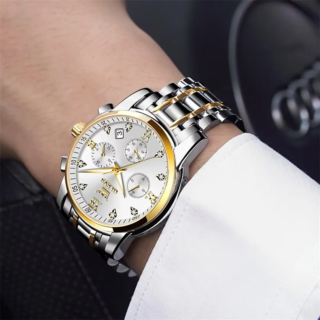 Ebonique Elegance Wristwatch