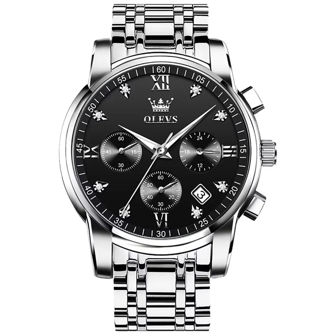 Ebonique Elegance Wristwatch