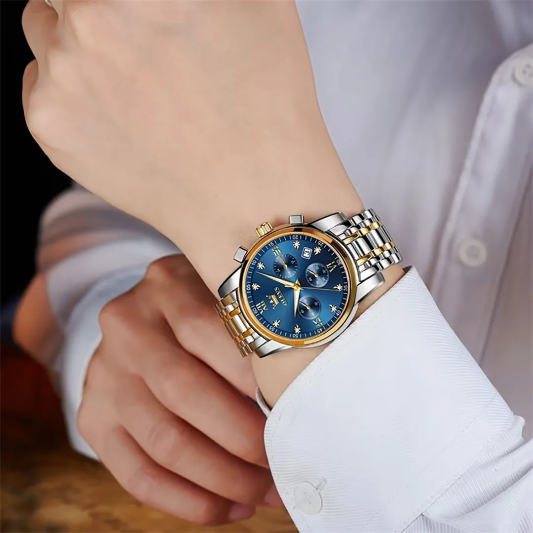 Ebonique Elegance Wristwatch