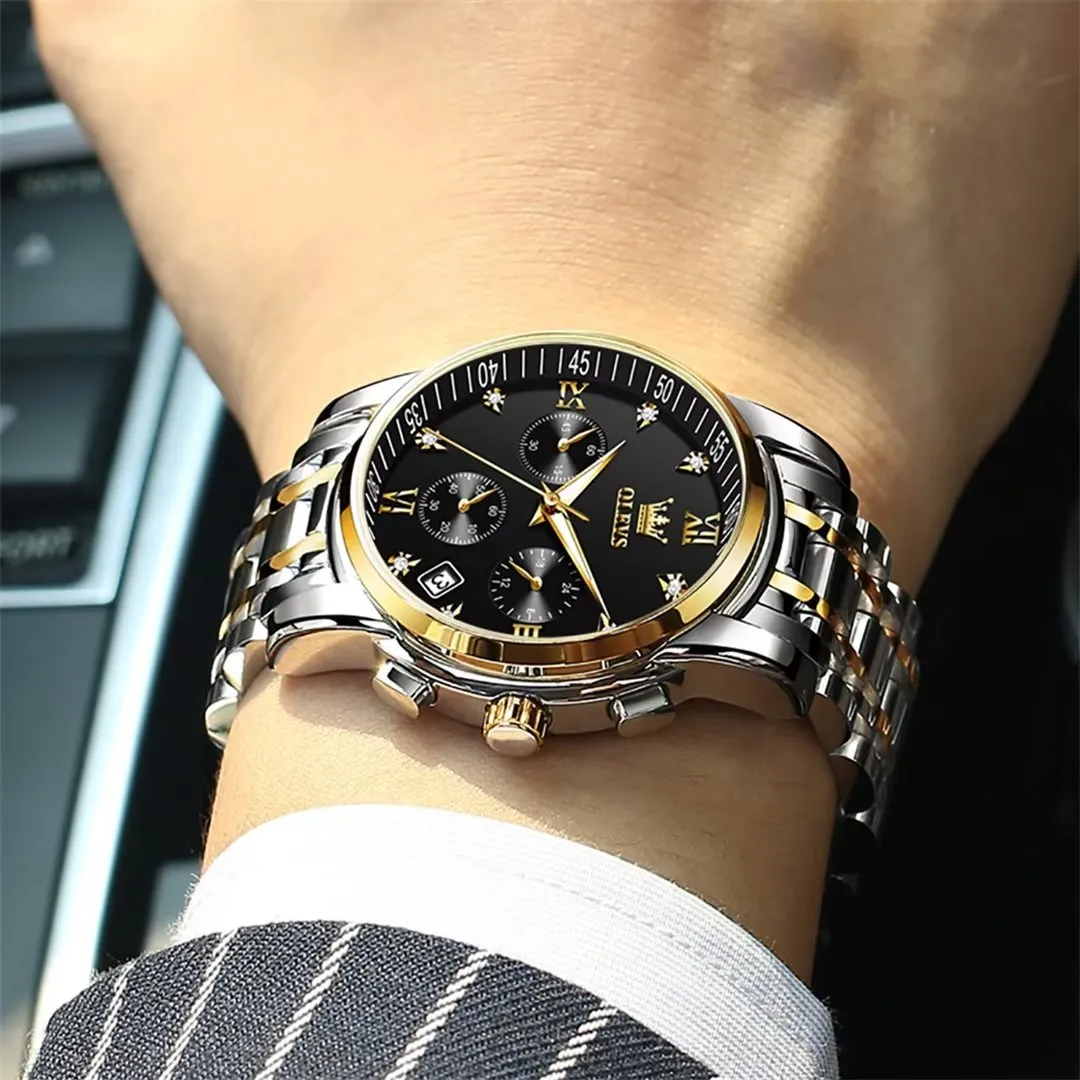 Ebonique Elegance Wristwatch