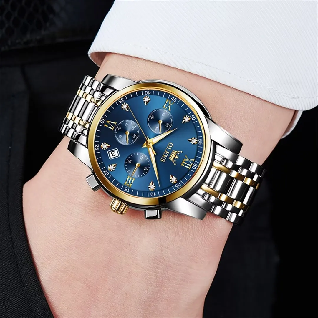Ebonique Elegance Wristwatch