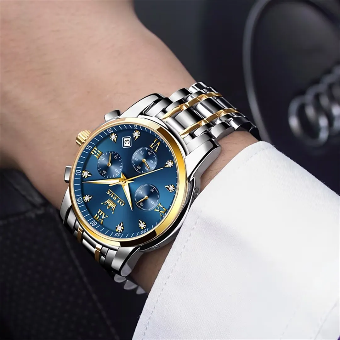 Ebonique Elegance Wristwatch