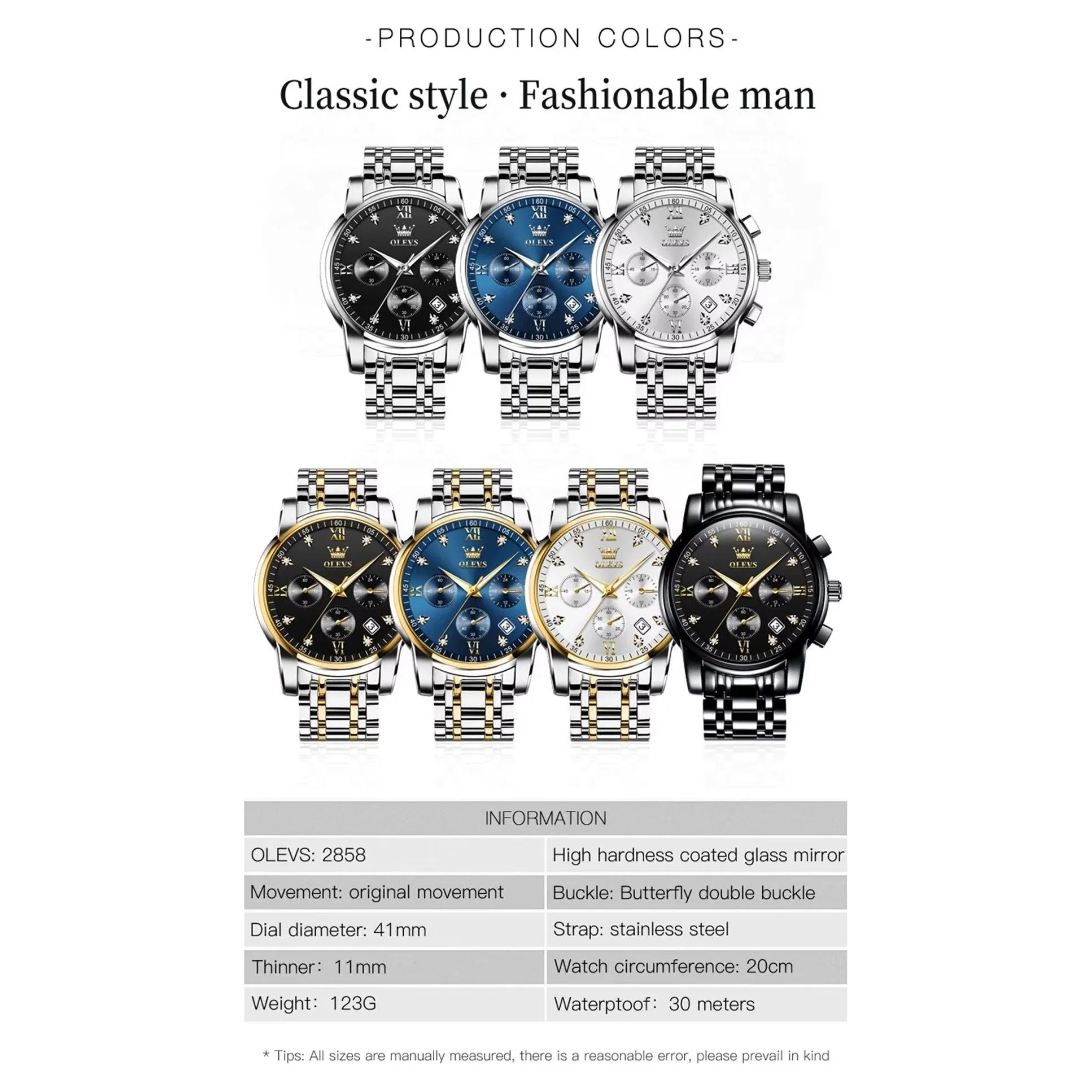 Ebonique Elegance Wristwatch