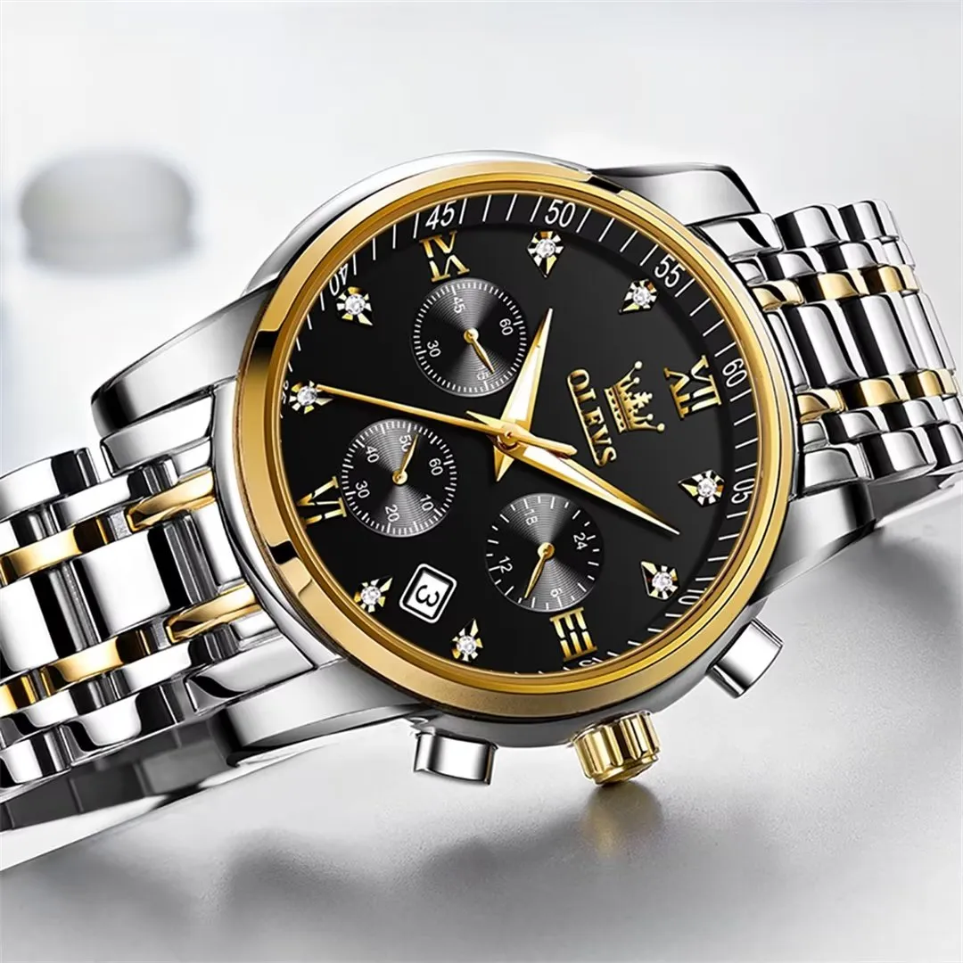 Ebonique Elegance Wristwatch