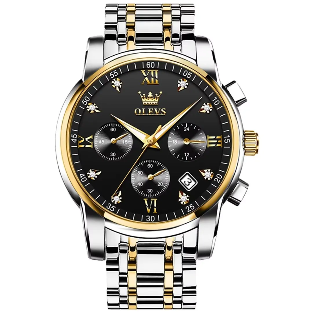 Ebonique Elegance Wristwatch