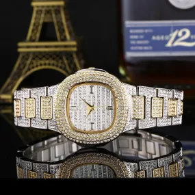 Elegant Diamond-Accented Fashion Watch