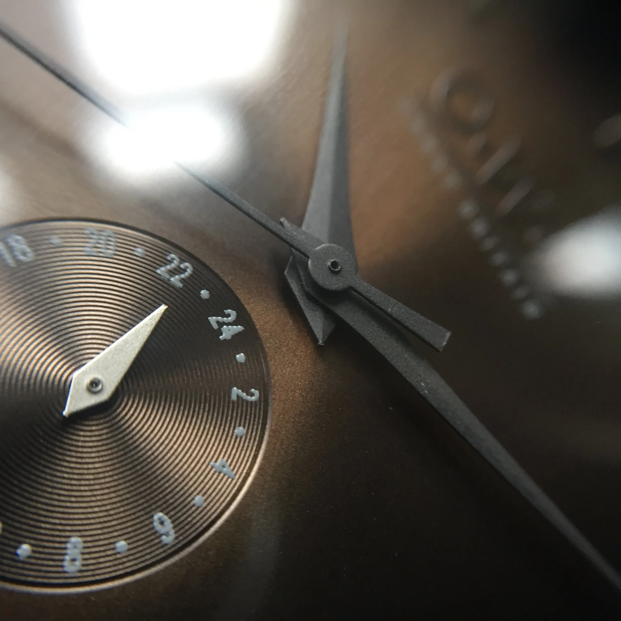FILTON BLACK CASE & BLACK MESH STRAP WITH OCHRE DIAL LTD EDITION