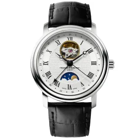 Frederique Constant Men’s Classics Heart Beat Moonphase Black Watch  FC-335MC4P6