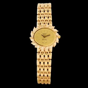 Geneve Ladies Watch with Diamond Bezel