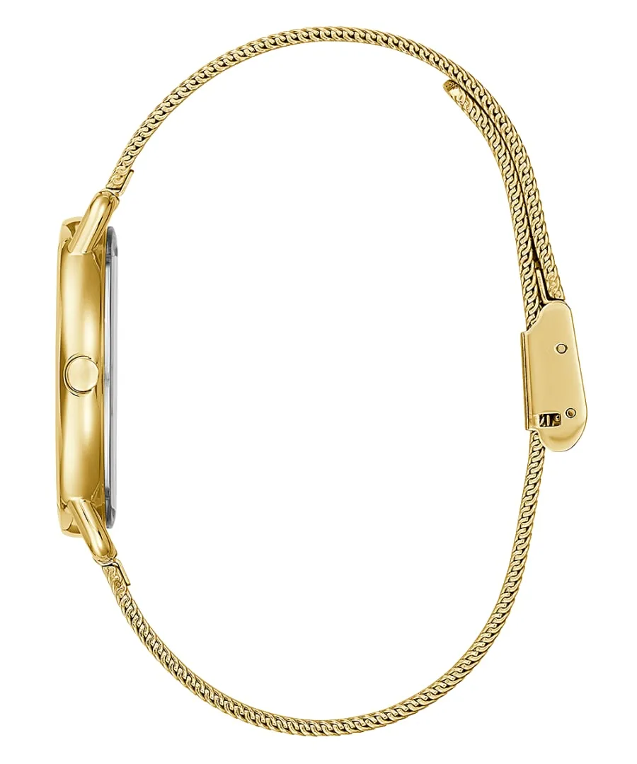 Guess GW0031L2 Gold Mesh Strap Women Watches