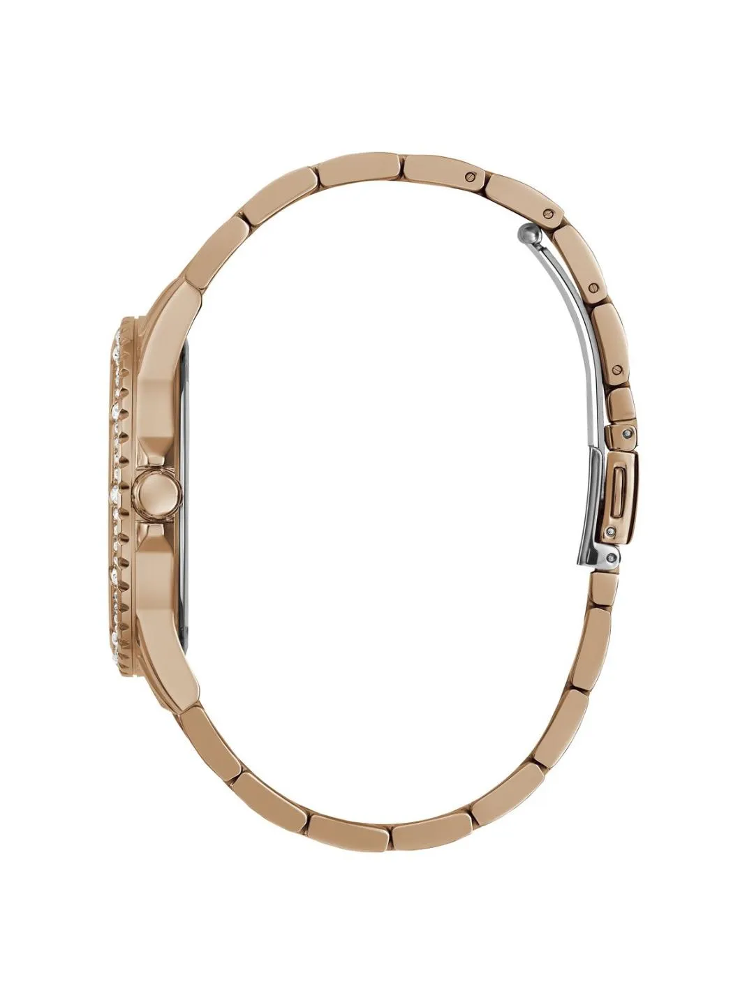 Guess Rose Gold Dial Women Analog Watch - U1355L3M
