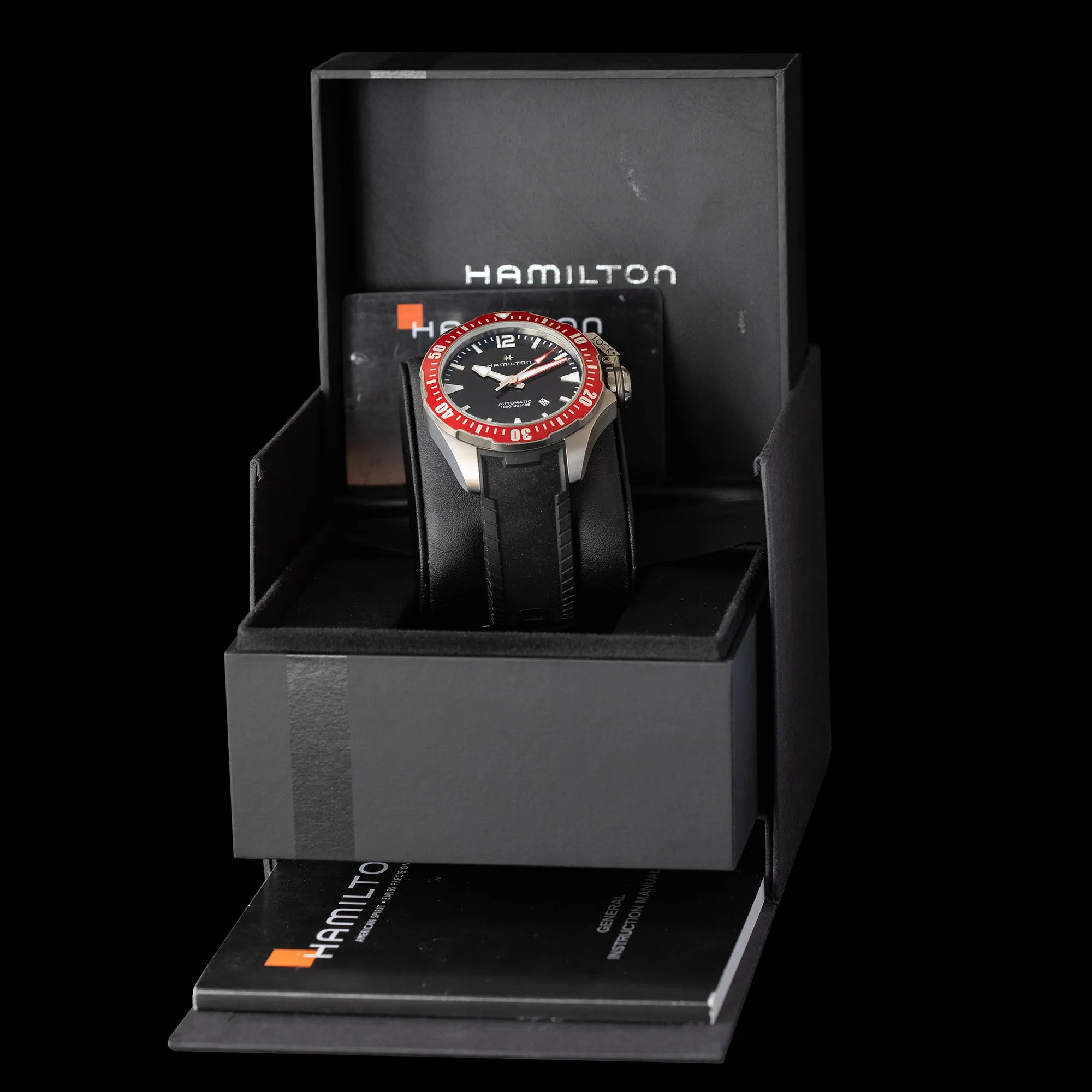 Hamilton - Khaki Navy Frogman Titanium H77805335