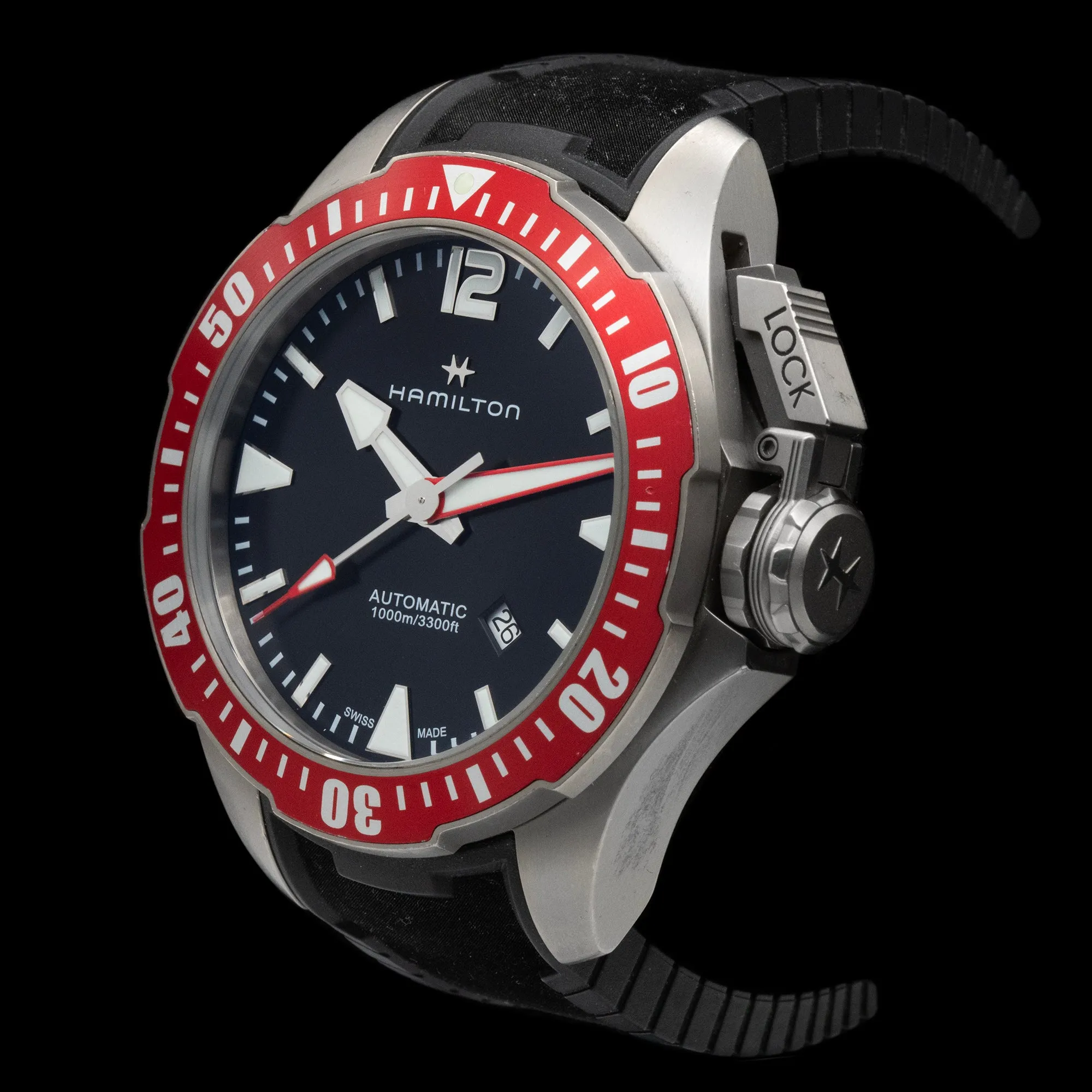 Hamilton - Khaki Navy Frogman Titanium H77805335