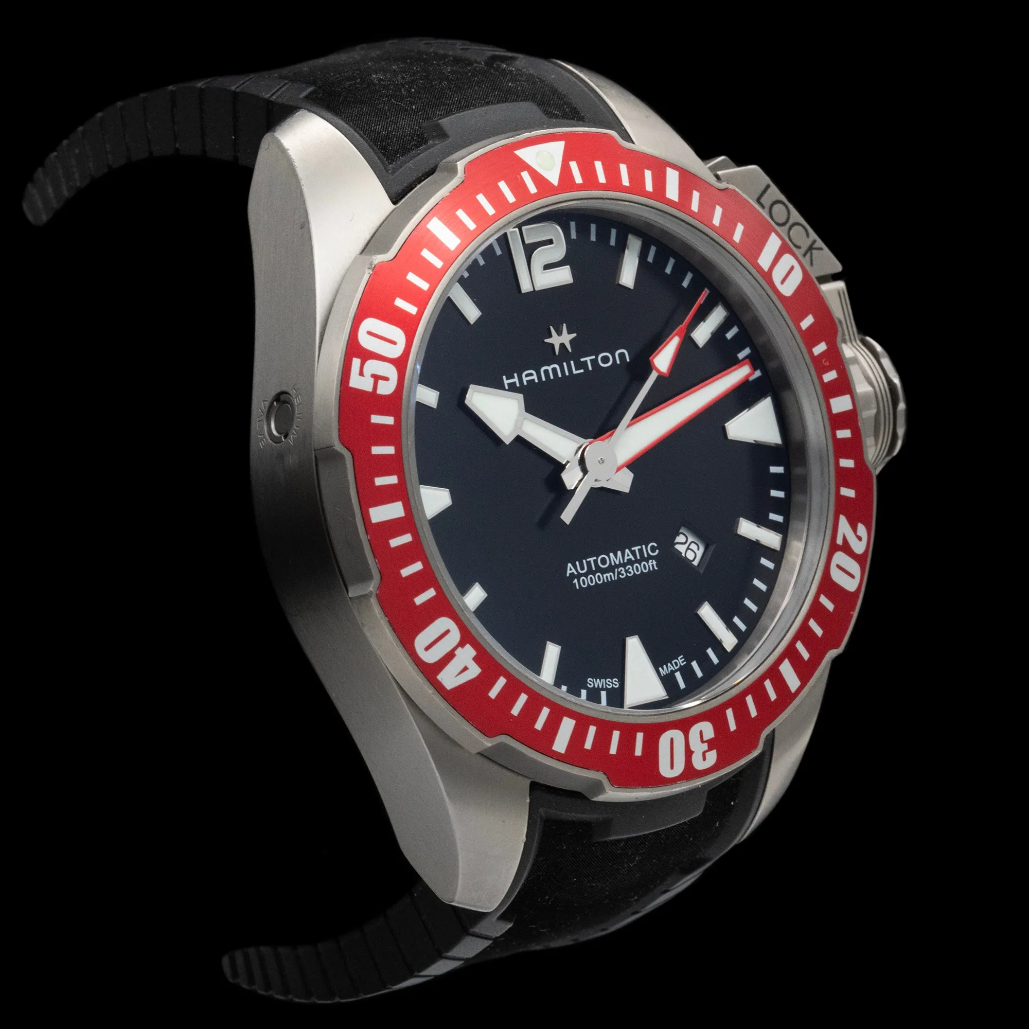 Hamilton - Khaki Navy Frogman Titanium H77805335