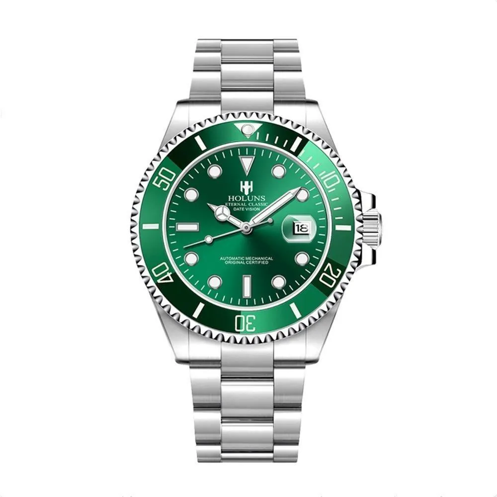 Holuns Submariner Date Miyota 8215 Ceramic Homage Watches