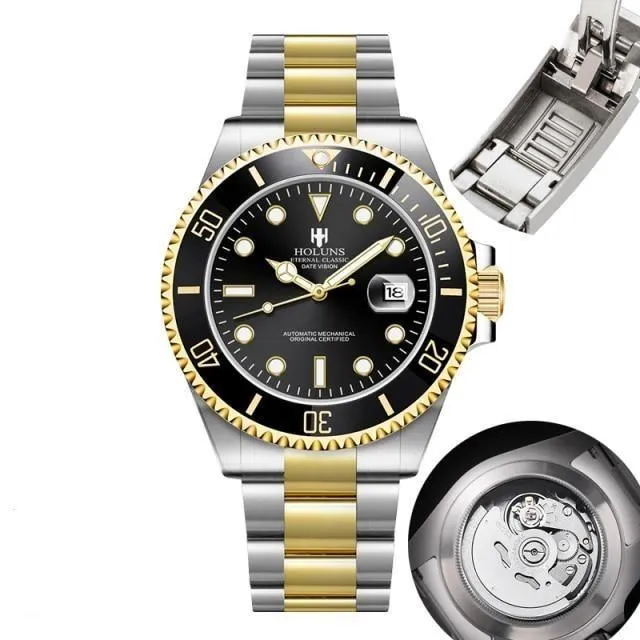 Holuns Submariner Date Miyota 8215 Ceramic Homage Watches