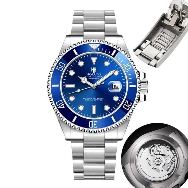 Holuns Submariner Date Miyota 8215 Ceramic Homage Watches