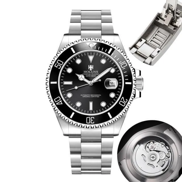 Holuns Submariner Date Miyota 8215 Ceramic Homage Watches