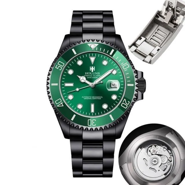 Holuns Submariner Date Miyota 8215 Ceramic Homage Watches