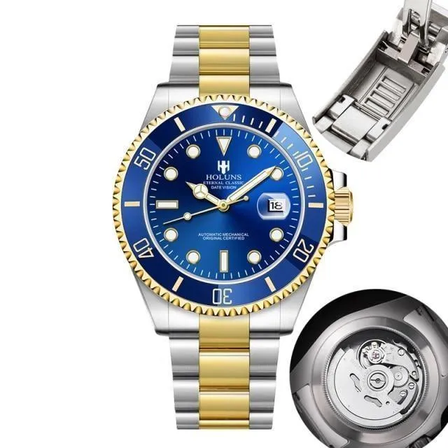 Holuns Submariner Date Miyota 8215 Ceramic Homage Watches