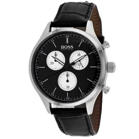 Hugo Boss Companion Black Dial Men's Watch 1513543