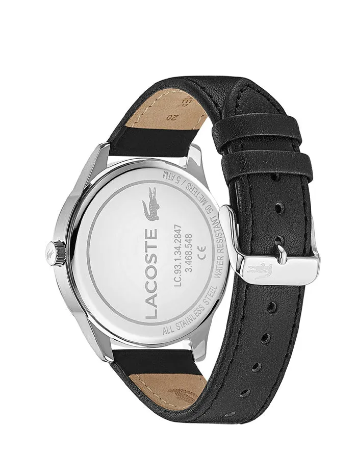 Lacoste Vienna Analog Black Dial Men's Watch