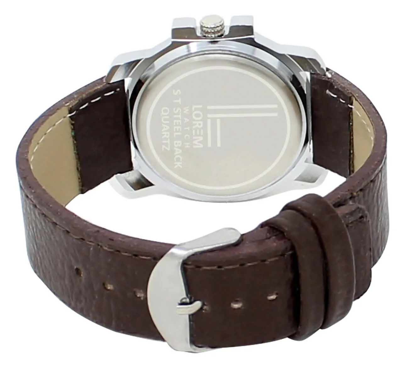 LOREM Black Professional Look Analog Watch For Men LR44