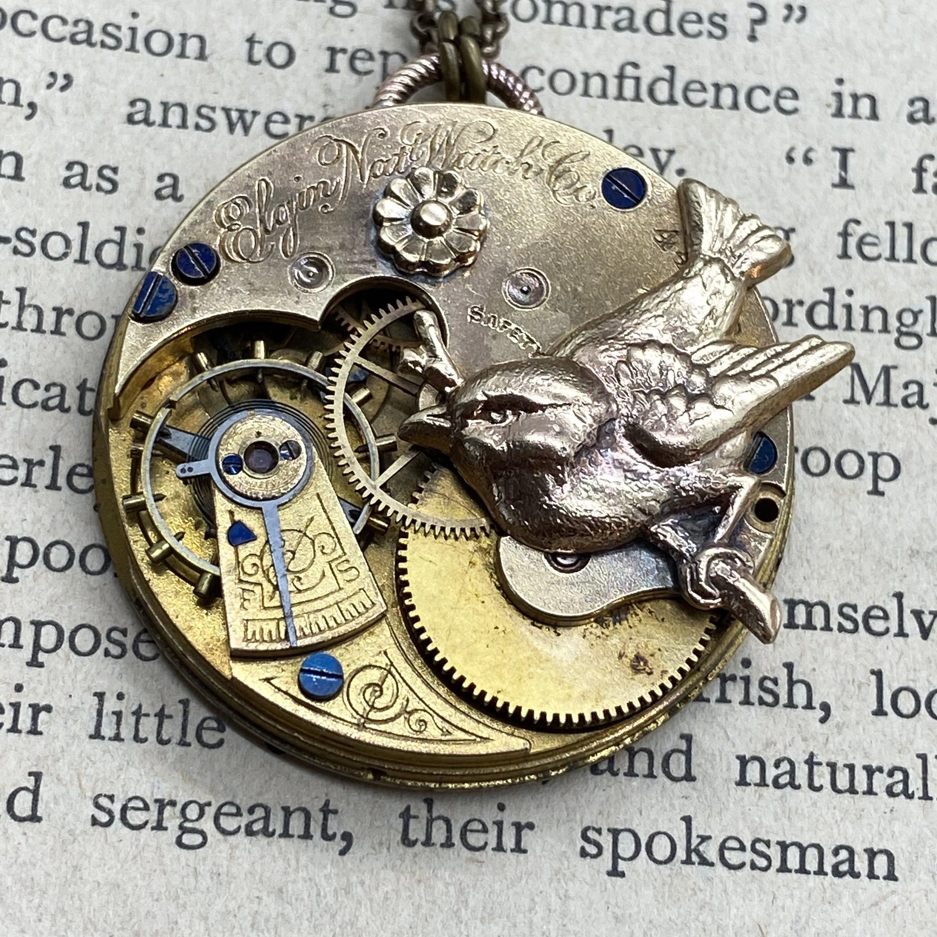 Lydia, Sparrow Necklace