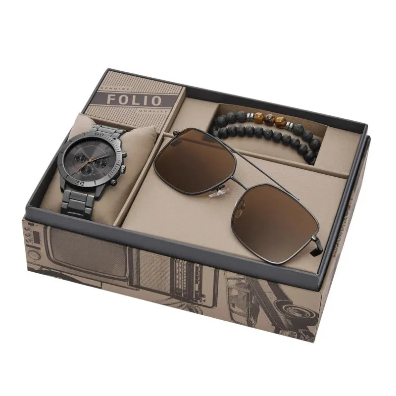 Men's Watch Gift Set - Multi Piece Set