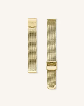 Mesh Gold Strap