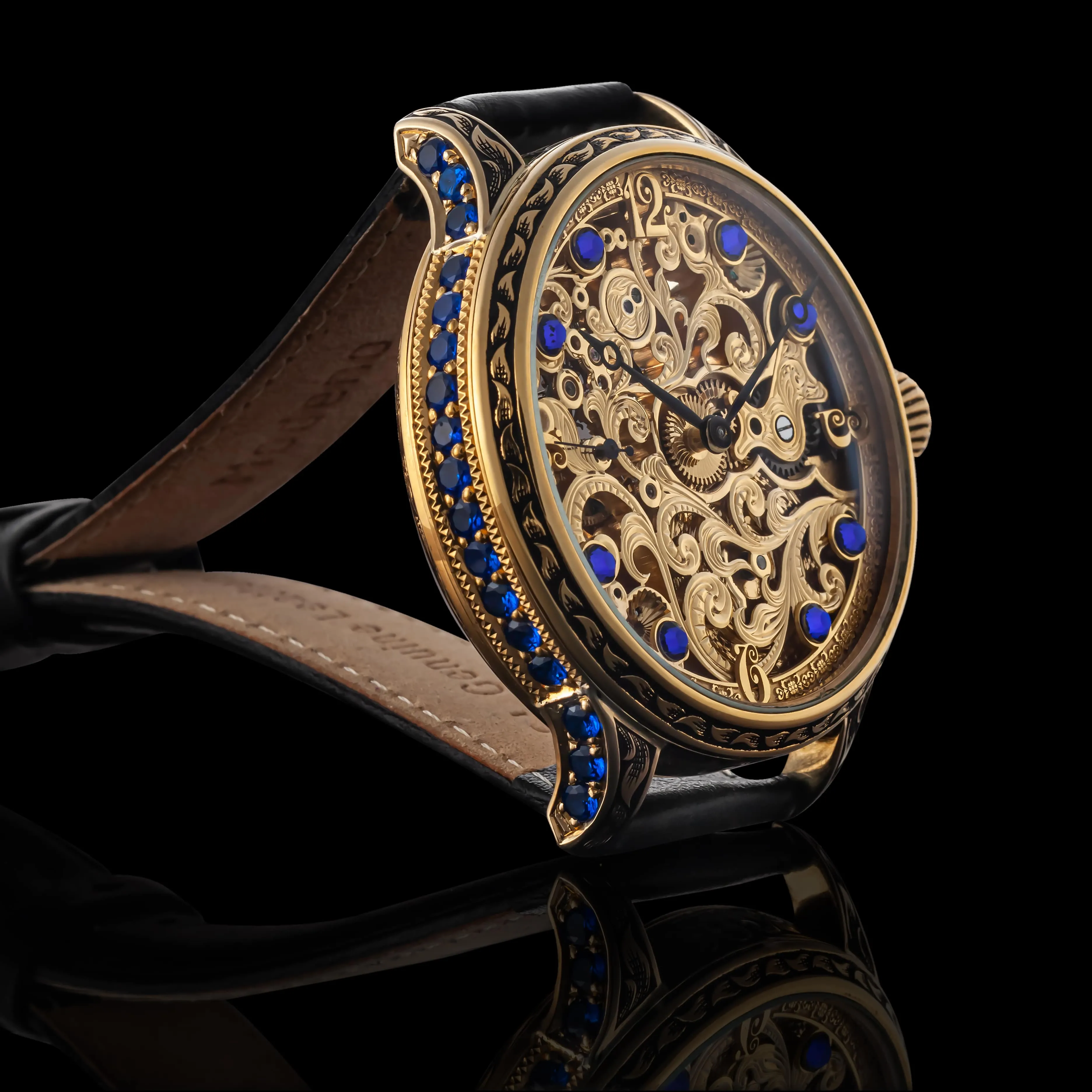 NEREUS Men's Sophisticated Wristwatch fits Swiss Vintage Mechanical Movement